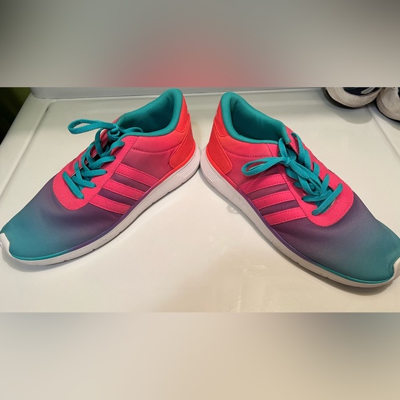 Adidas Neo Multi-color ombré Sneakers Size Youth 6.5, Women’s 8. - Picture 5 of 7